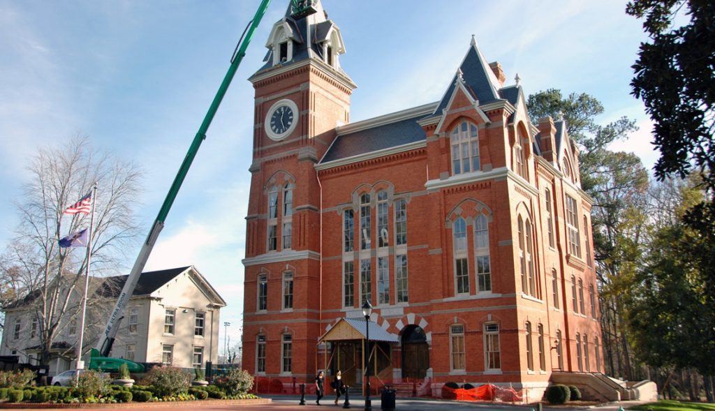 Historic Oxford Georgia building renewal
