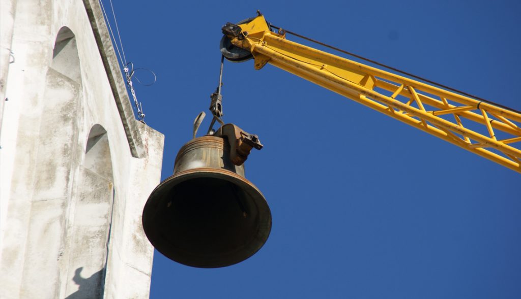 Historic church bell restoration